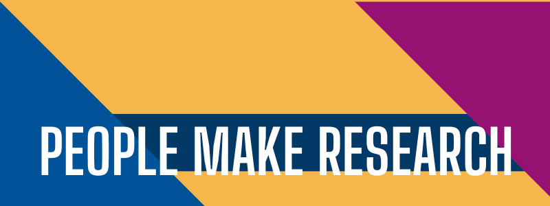 People Make Research graphic banner